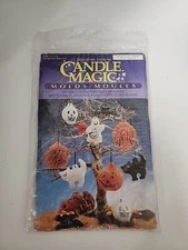 Vintage Distlefink Designs Candle Magic Halloween Candle Mold Craft Autum #51407