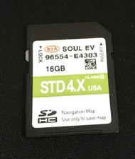 2015 -16-17 KIA SOUL EV NAVIGATION SD CARD MAP OEM  96554-E4303