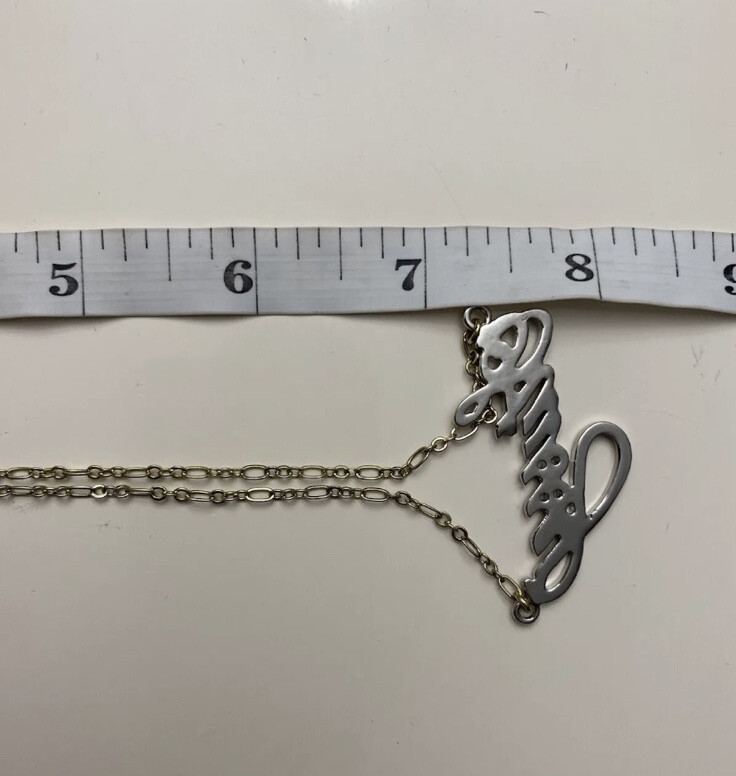 Stussy Nameplate Gold/Silver Necklace | eBay Stussy Nameplate Gold/Silver Necklace | eBay