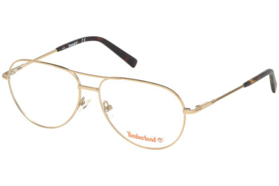 Timberland TB1630 032 Gold Over Size Metal Aviator Eyeglasses 59-15-150 RX 1630