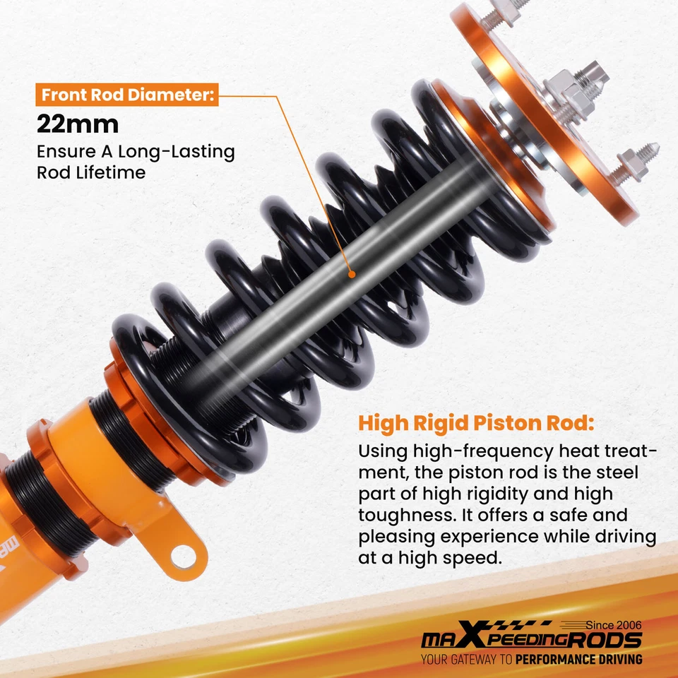 Kit Amortiguadores Enrolladores MaXpeedingrods Para BMW Serie 3 325i 318i 328i 335i E90 E91 Foto 4 de 4