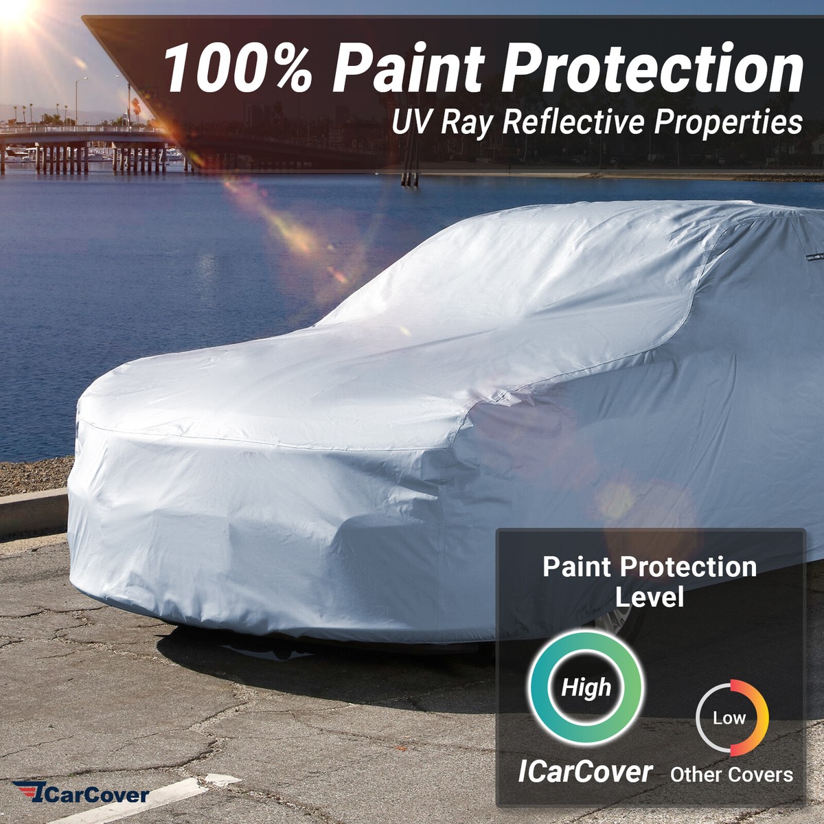 Kono Covers Custom Fit Car Cover For Chevy Corvair 2-Door 1965-1969 Waterproof Breathable