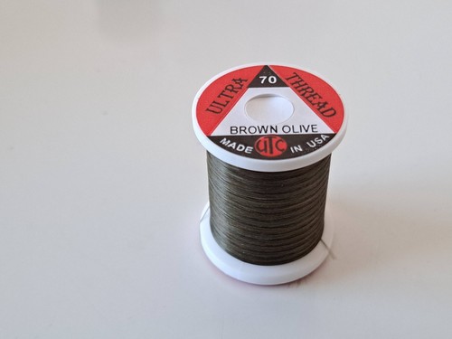 UTC Ultra Thread 70 Denier Fly Tying Thin Waxed Flat Jig Wrapping All Colors - Picture 16 of 37