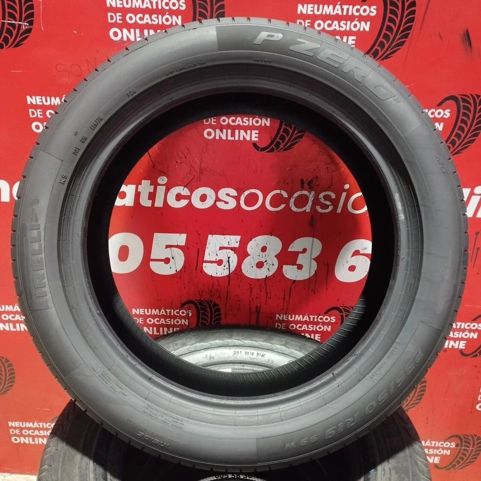 235 50 R19 99W PIRELLI PZERO MO 6.6/6.6MM REF. 13502 - Imagen 3 de 4