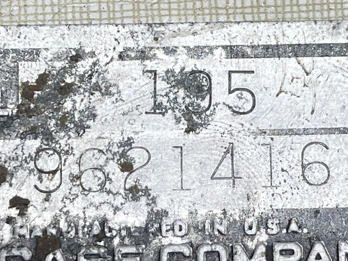 CASE 195 Tractor ID Tag And Rivets | eBay