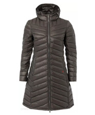 Yeti Womens Stanmore Down Coat Dark Gull Grey/black S
