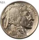1936-D Buffalo Nickel ~ Borderline Uncirculated (Choice AU++)