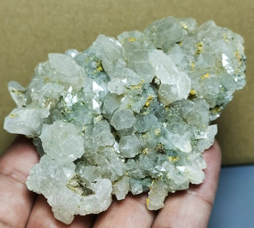 A New Find NATURAL Skeletal Elestial Candle Crystal Cluster Point Specimen - Picture 5 of 11