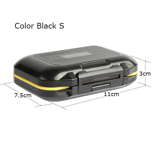 Goture Fishing Tackle Box Double Layer Lures Bait Hook Fly Box Accessories S/M/L - Picture 9 of 13