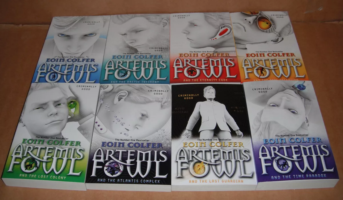 Artemis Fowl Series 8 Books Collection Set - Eoin Colfer