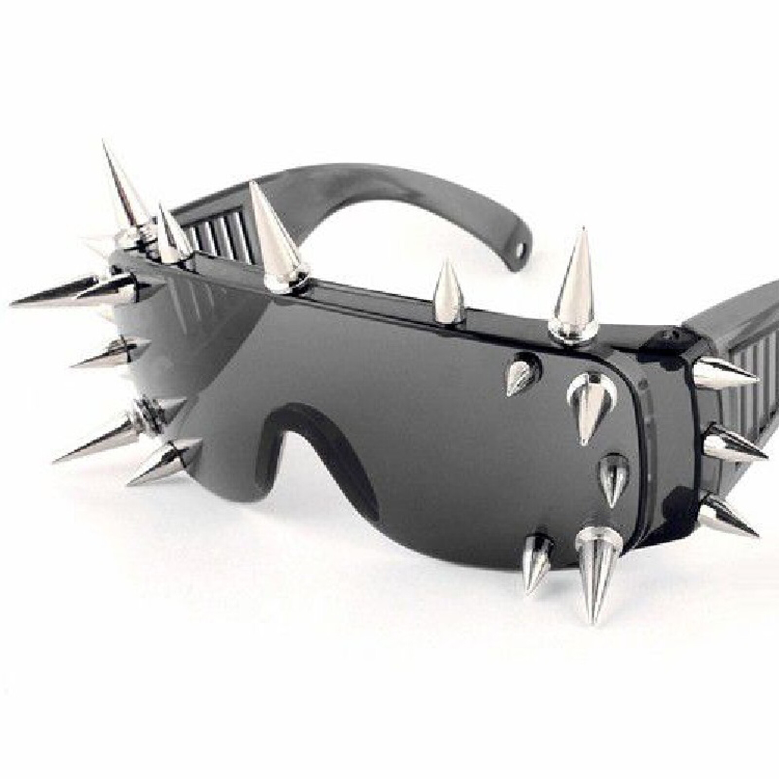 Rivet Spike Sunglasses Fashion Men Boy Women Gothic Rock Steampunk Party Goggles Amazon.com: TOSGMLOUS Vintage Steampunk Goggles Glasses with  main image 3