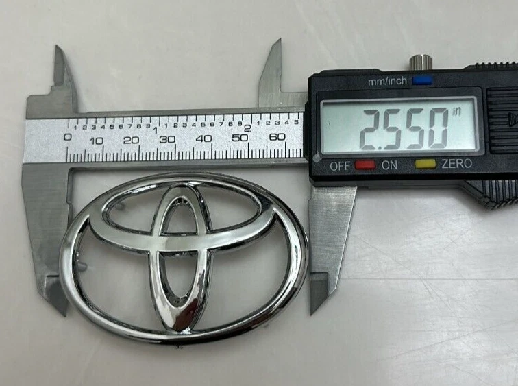 Toyota Steering Wheel Emblem Corolla Auris Hilux Camry 4Runner Highlander Tacoma - Image 3 of 4