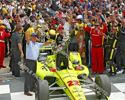 SIMON PAGENAUD 2019 CHEVROLET INDY 500 WINNER AUTO RACING 8X10 PHOTO 3