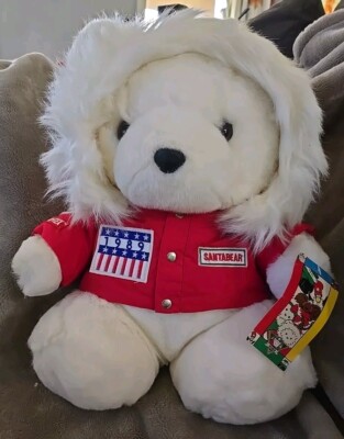 Dayton Hudson Santa Bear Antarctica Explorer With Original Tag VTG 1989