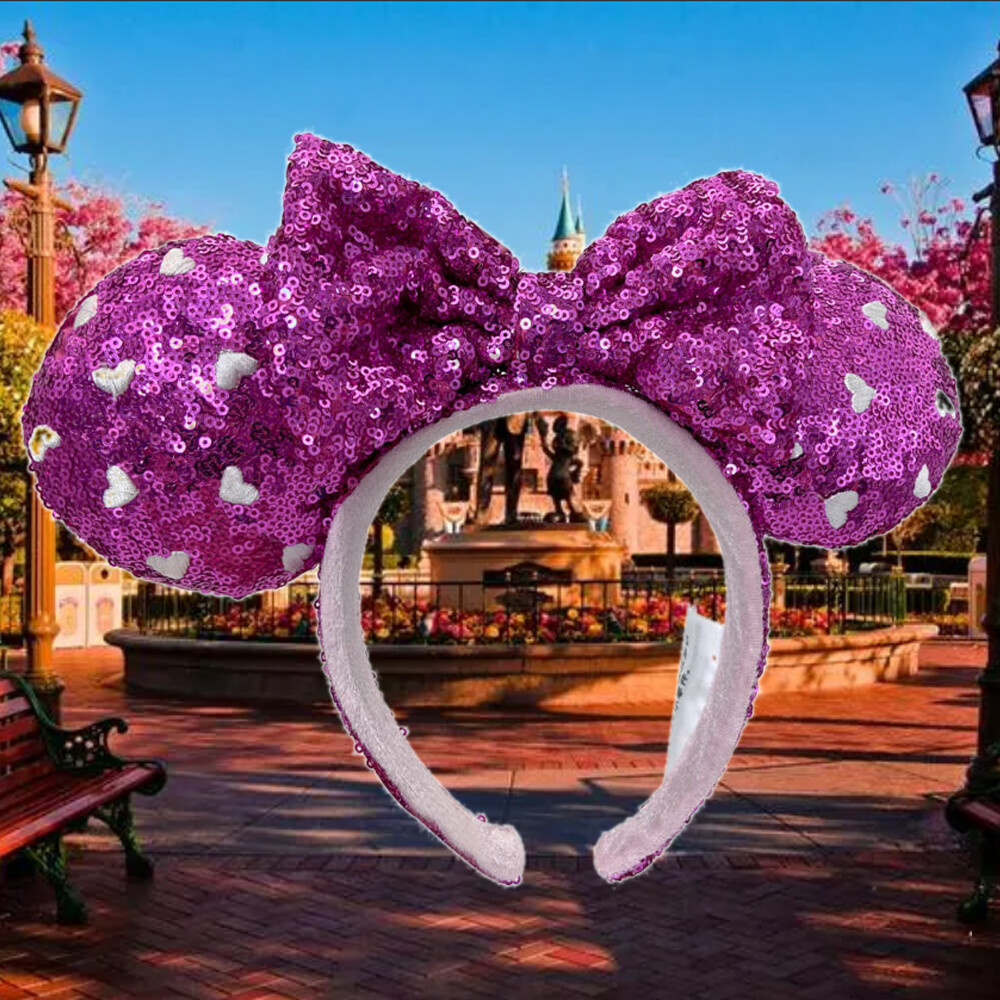 Valentines Heart Limited Ears Disney. Parks Pink Minnie  display picture 3