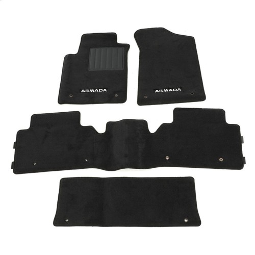 OEM NEW Genuine Nissan 20172018 Armada 4 Piece Carpet Floor Mats T99E2