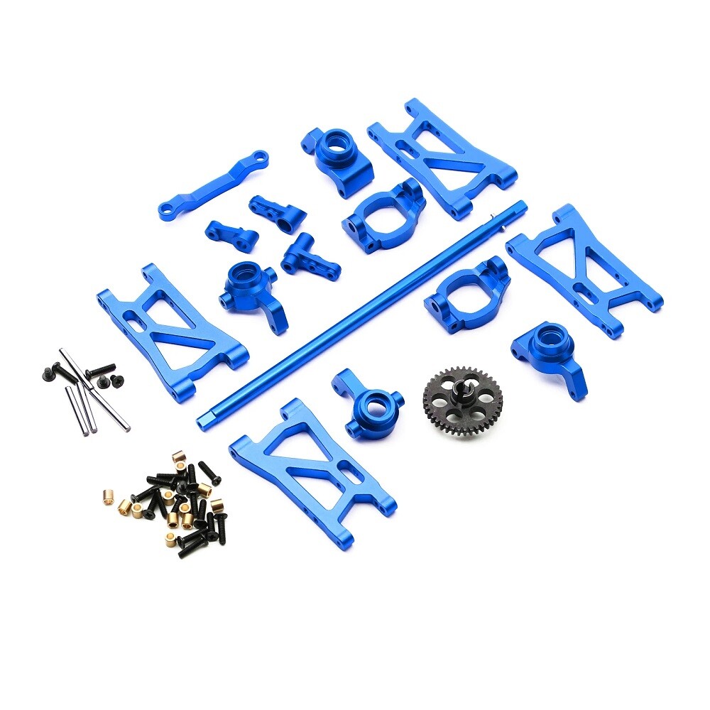 2 Stück RC Lenkbecher Aus Aluminium – Upgrade-Zubehör Für REMO SMAX 1:16 RC Autos (rot)