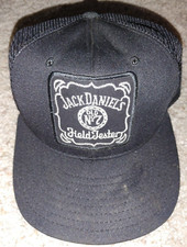Vintage Jack Daniels Whiskey Field Tester Mesh Trucker Hat Cap Snapback USA