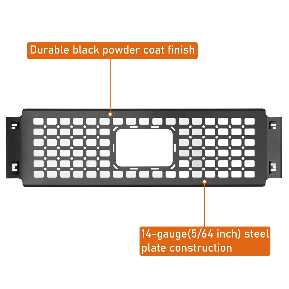 Панель хранения заднего сиденья MOLLE для Colorado Canyon с двойной кабиной 4 двери 2015-2022 - Изображение 2 из 4