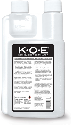 Thornell Odor Eliminator 16Oz Concentrate – K.O.E. Apricot Odor Eliminator for S - Picture 7 of 15