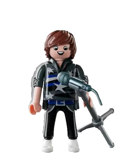 Playmobil Series 3 figures Rocksänger 5243 Neu & OVP Sammelfigur Musiker Sänger