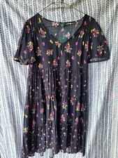 NWT Wild Fable Black Floral Dress - Size XS