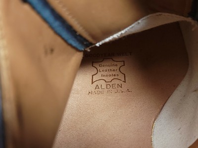 Alden 542 Short Wing Tip Blucher Shoe
