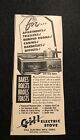 1950’s Gill Electric Stove California Co Magazine Print Ad 2D21