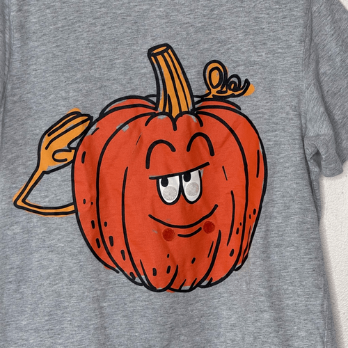Stella McCartney Kids Halloween Gray T Shirt - Kids US 10 - Picture 5 of 12