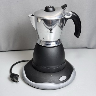 Bialetti Mukka Express Cappuccino Maker Made In Italy ELECTRIC Plug in Base