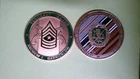 CHALLENGE COIN MILITARY POLICE SGM ANDREW BARRICKLOW PANAMA BOSNIA IRAQ AFGHANIS