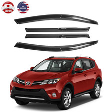 4x For Toyota Rav4 2006-2012 Window Visors Rain Guards Deflector Jdm.