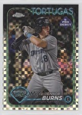 2024 Topps Pro Debut Chrome X-Fractor Connor Burns #PDC-49 1jy9