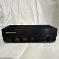 Monster Cable Speaker Selector 4 Way Black w/...