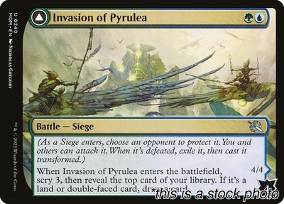 #ad EN Invasion of Pyrulea 240 MOM NM $2.50