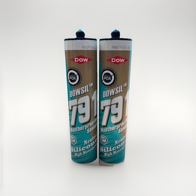 DOW DOWSIL 791 PREMIUM WETTERFESTER SILIKON DICHTSTOFF WEISS - X2