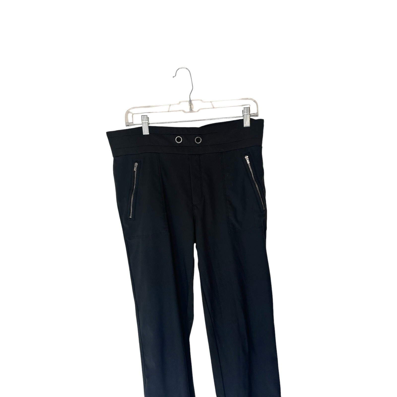 Athleta Black Basic Workout Athleisure Headlands … - image 3