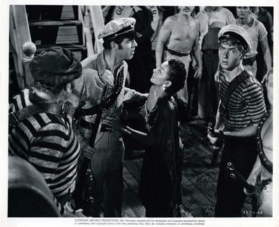 Fred MacMurray + Vera Ralston in Fair Wind to Java (1953)   Vintage Photo 1339K