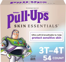 Pull-Ups Skin Essentials Boys Training Pants 3T-4T Size 54 Count