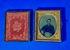 Civil War Union Soldier's Picture in Photo Case (tintype)