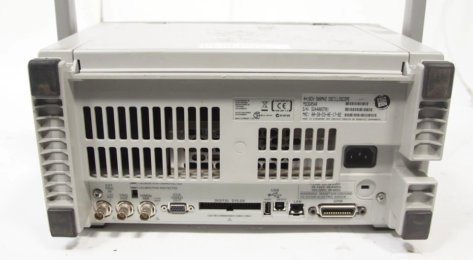 Agilent MSO6054A 500 MHz 3Channel 4 GS/s Mixed Signal Scope OPT MSO MST E00 - Image 3 of 4