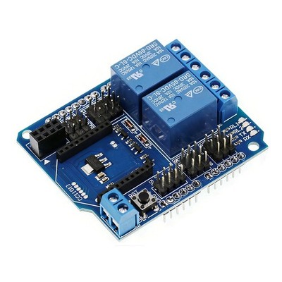 5V Two 2 Channel Relay Module Shield Module XBee BTBee Expansion Board Arduino