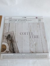 Iron Orchid Designs Decor Stamp IOD Alpha I Letters Prima NIP