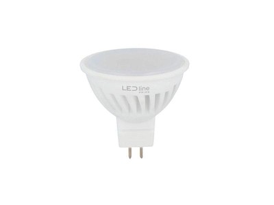 5x MR16 LED Leuchtmittel 5W 12V 600lm neutralweiß 4000K, LED line PRIME