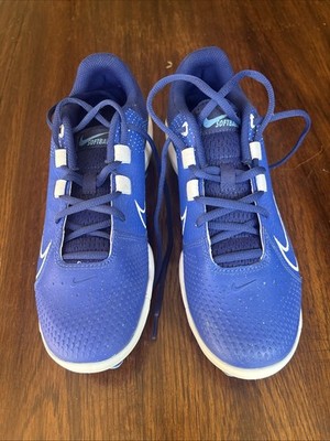 Nike Hyper Diamond 4 Women's Softball Cleats, Metal, Size 9