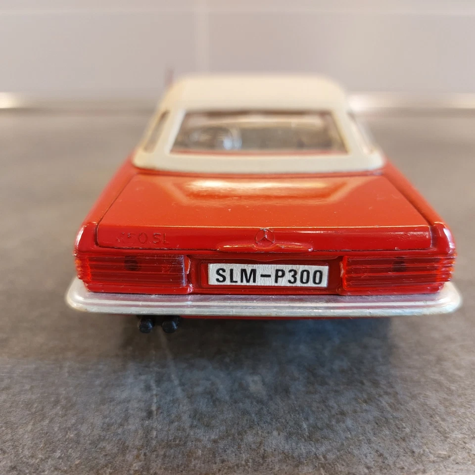 MERCEDES BENZ 450 SL Cabriolet POLISTIL S 86 scala 1/25 Made in Italy - Immagine 4 di 4