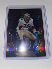 Trevor Penning 2022 Panini Select Red Prizm /149 New Orleans Saints RC