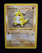 Sandshrew [Shadowless] #62 Prices | Pokemon Base Set | Pokemon Cards