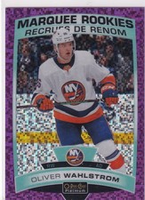 19/20 OPC PLATINUM OLIVER WAHLSTROM VIOLET PIXELS RC ROOKIE PARALLEL /399 #176