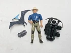 Vintage 1993 Jurassic Park DR. ALAN GRANT Near Complete Kenner Figure Series 1